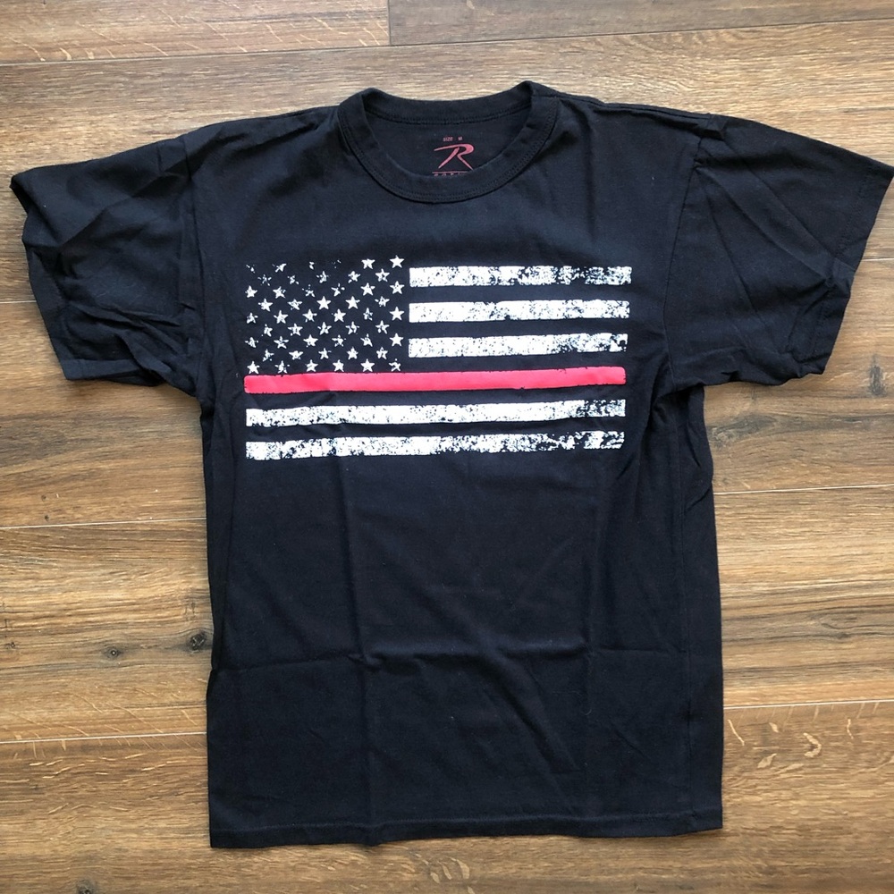 Thin red line shirt